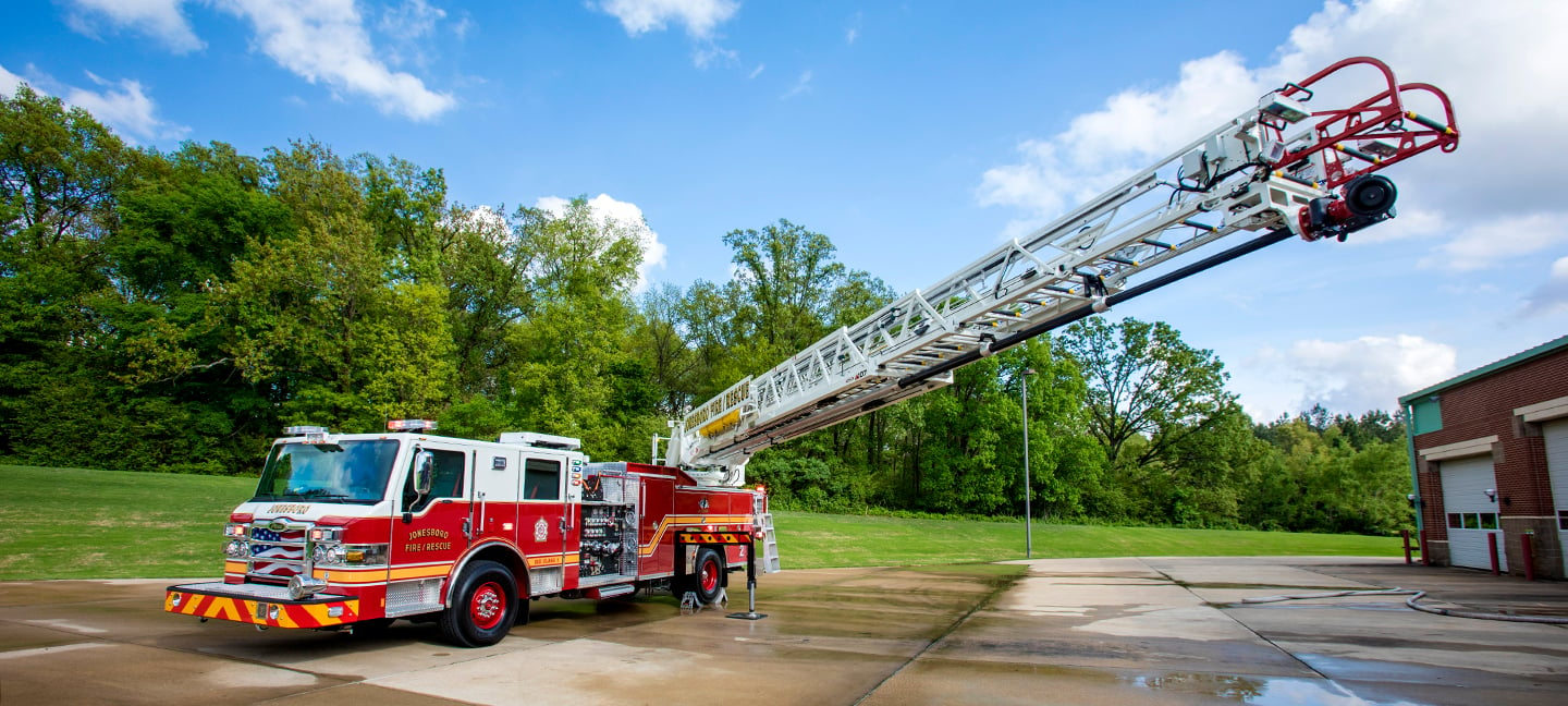 What Is The Purpose Of The Aerial Ladder On A Fire Truck